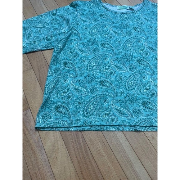 Extra Shenanigans Half Sleeve Shirt-Womens XL-Beautiful Green - Picture 6 of 6